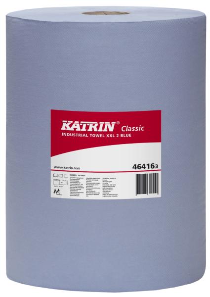 Katrin Putzpapier XXL 2 blau 38x36 cm 2-lagig 2x1000 Blatt 464309